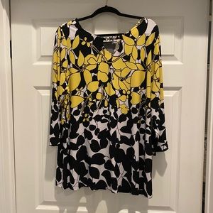 Susan Graver 2x blouse EUC